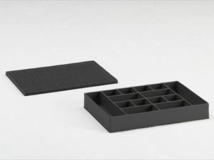Vakverdeling met 14 vakken voor RAKO bak, 400x300 mm