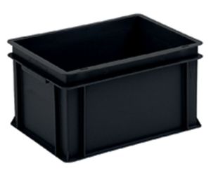 ESD RAKO bak, 400x300x220, zwart