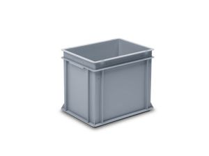 Kunststof RAKO bak, 400x300x325 mm, grijs