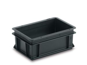 ESD RAKO bak, 300x200x120, zwart