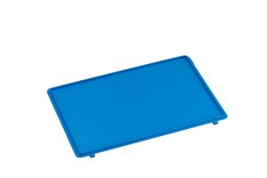 Scharnierdeksel voor RAKO bak, 600x400 mm, blauw