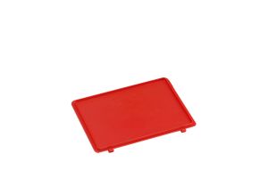Scharnierdeksel voor RAKO bak, 400x300mm, rood