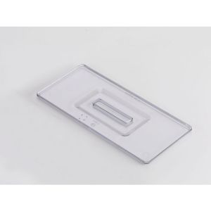 Oplegdeksel voor RAKO inzetbak 262x119 mm, grijs 