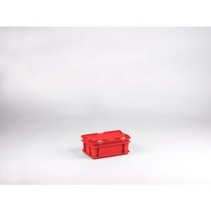 Kunststof RAKO kist, 300 x 200 x 133 mm, rood