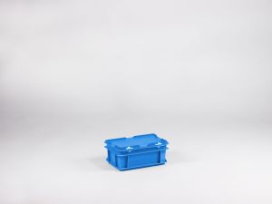 Kunststof RAKO kist, 300 x 200 x 133 mm, blauw