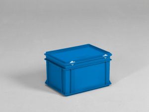 Kunststof RAKO kist, 400x300x235 mm, blauw